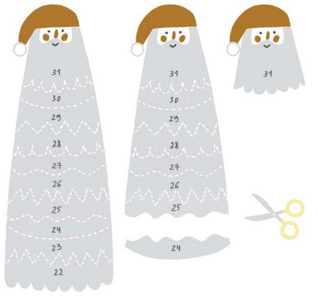 10 ideeën voor het maken van een kalender voor een kind