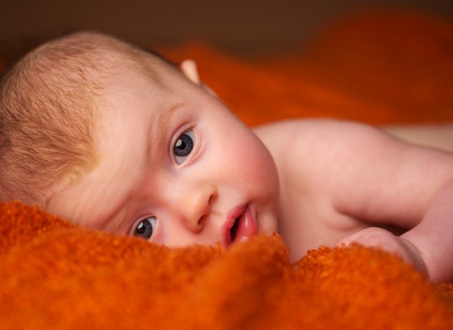 Kleur ogen bij pasgeborenen