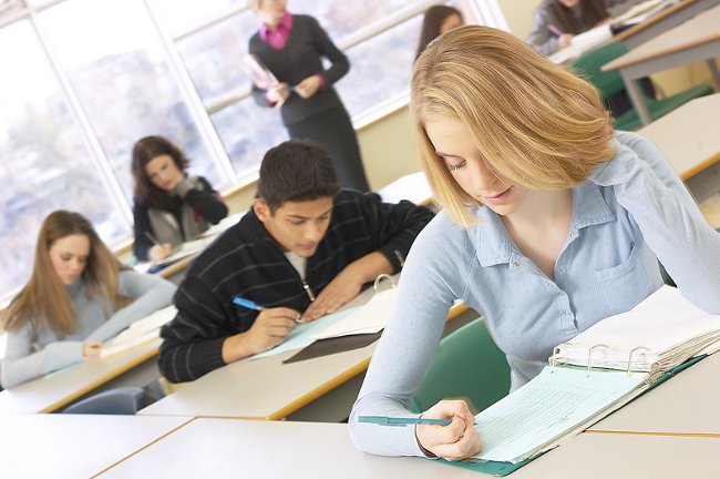 Hoe het examen afleggen GEBRUIK?