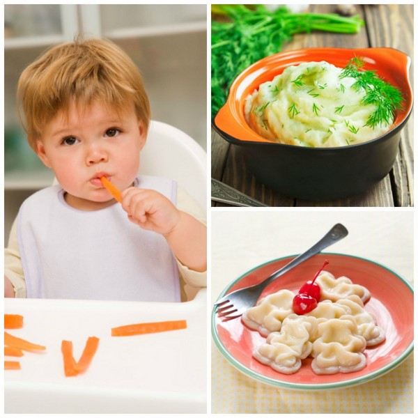 Voorbeeldmenu voor het kind in 6,7-10 maanden