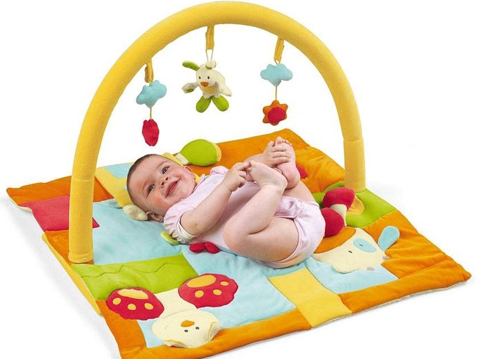 glimlachende baby
