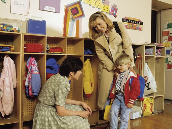 Op de kleuterschool - met vreugde: drie aanpassingsregels