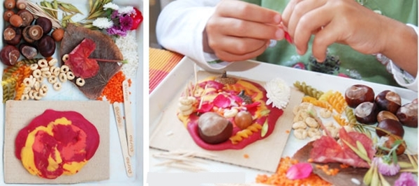 Gifts of Autumn: Autumn Collage met eigen handen
