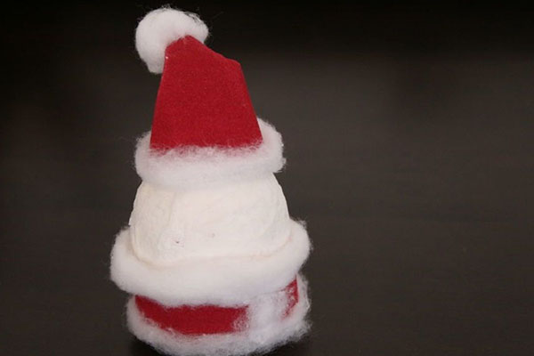 Grootvader Frost met zijn eigen handen voor het nieuwe jaar 2017 - stap voor stap masterclasses van geïmproviseerde materialen, plastic flessen, glazen, foto's en video's