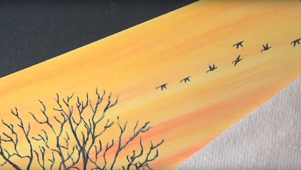 Op basis van het thema "Herfst": masterclasses met potloden en verven voor de kleuterschool en op school 1-5-lessen