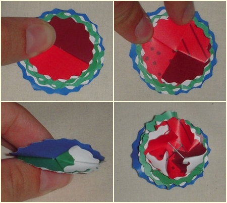 Een kruidnagel van papier maken met je eigen handen