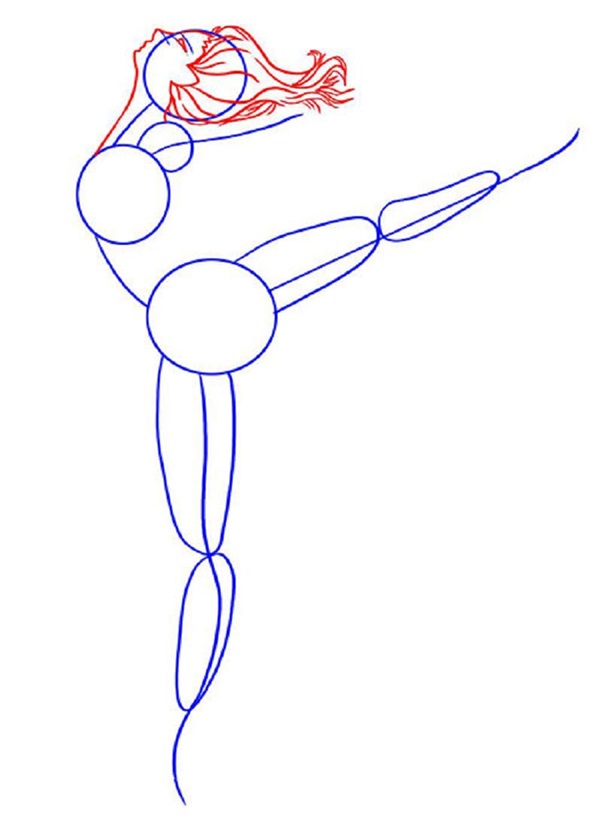 Hoe een ballerina gemakkelijk en eenvoudig te tekenen