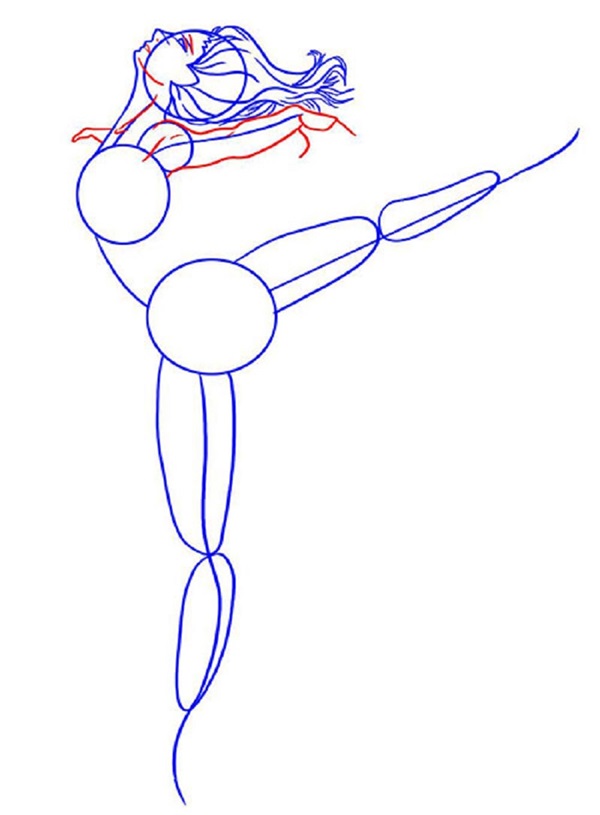 Hoe een ballerina gemakkelijk en eenvoudig te tekenen