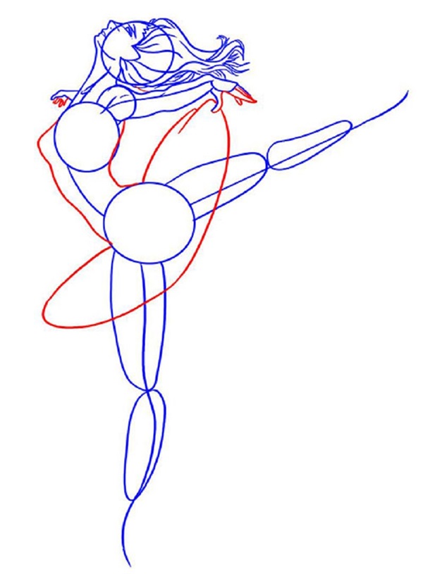 Hoe een ballerina gemakkelijk en eenvoudig te tekenen