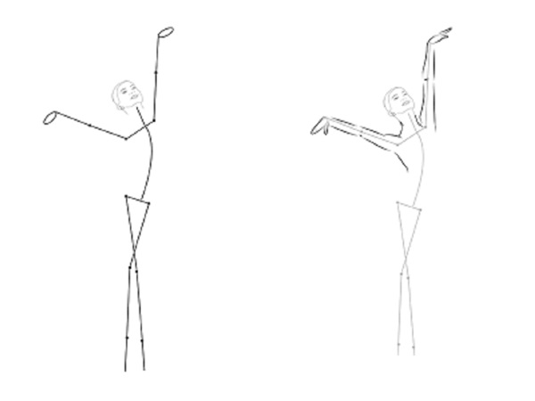 Hoe een ballerina gemakkelijk en eenvoudig te tekenen