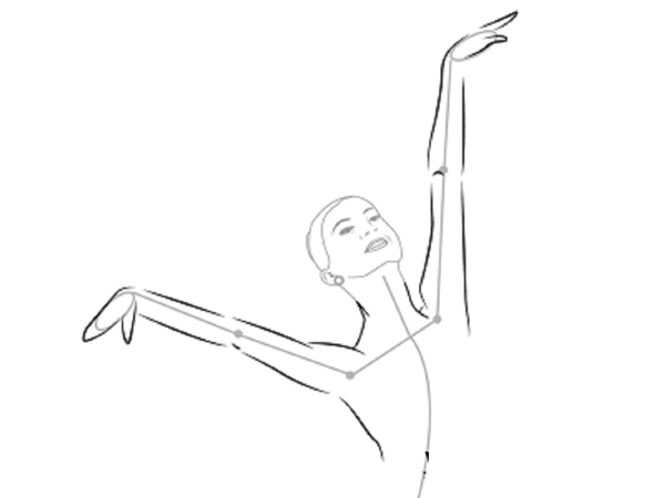 Hoe een ballerina gemakkelijk en eenvoudig te tekenen