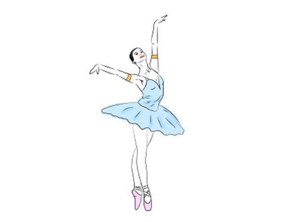 Hoe een ballerina gemakkelijk en eenvoudig te tekenen