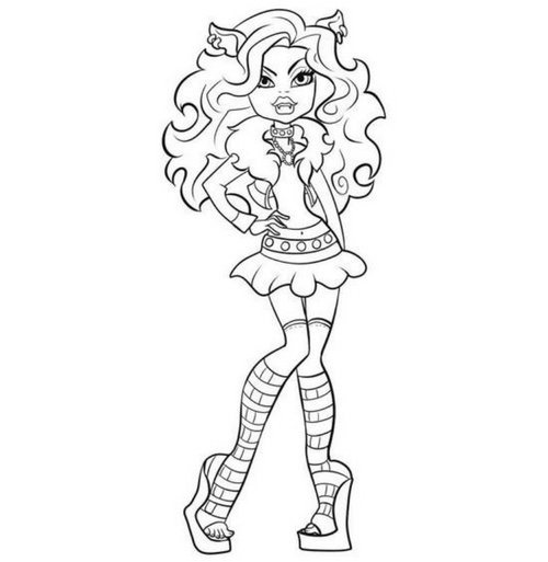 Hoe Claudine Woolf te trekken uit de "Monster High"?