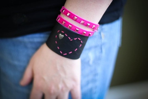 Hoe maak je een leren armband met je eigen handen