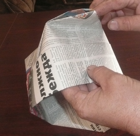 Een dop snel en eenvoudig met uw eigen handen van papier maken