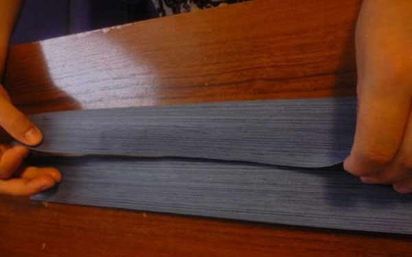 Envelop van papier A4 met uw eigen handen