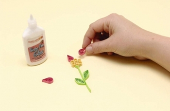 Quilling bloemen van papier voor beginners