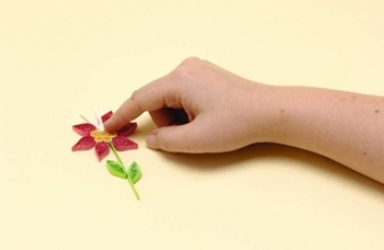 Quilling bloemen van papier voor beginners
