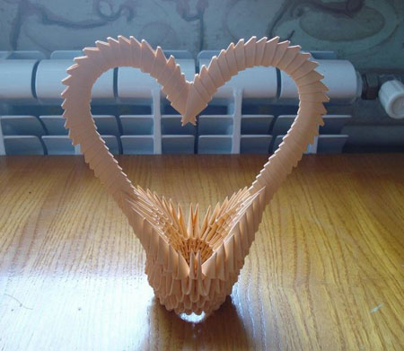 Hoe maak je origami van papierhart, video