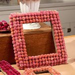 Hoe maak je een frame met je eigen handen op Valentijnsdag?