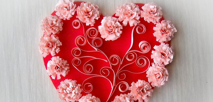 Hoe maak je een valentijnskaart met je eigen handen