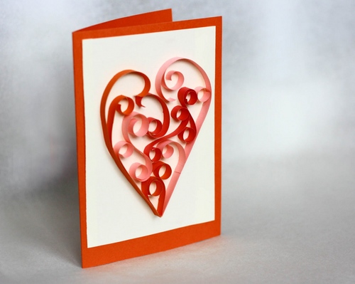 Hoe maak je een valentijnskaart met je eigen handen