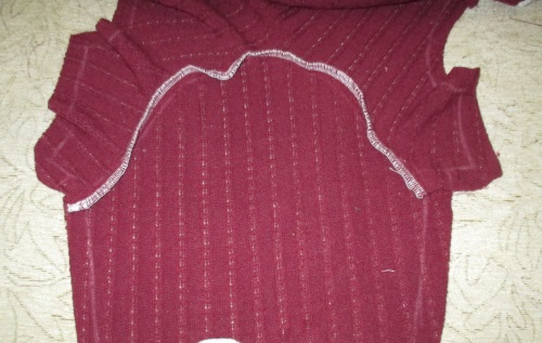 Warm fleece overall voor een hond