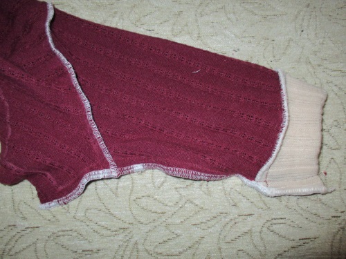 Warm fleece overall voor een hond
