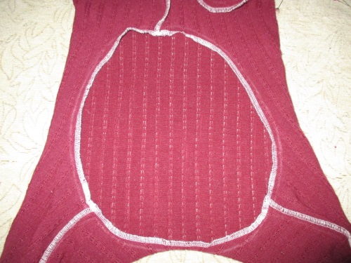 Warm fleece overall voor een hond
