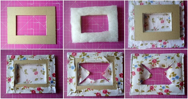 Kartonnen frame met uw eigen handen: originele ideeën voor het inrichten van het huis