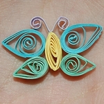 Quilling vlinder