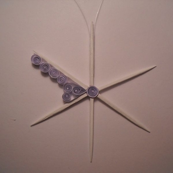 Quilling sneeuwvlok
