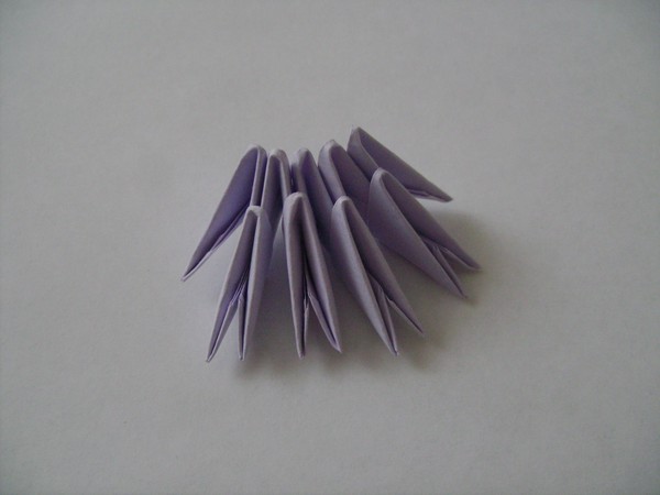 Hoe maak je een zwaan origami uit modules - stap voor stap instructie met foto's en video's