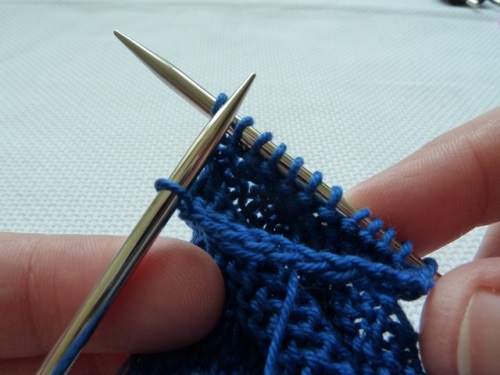Heren zomerhandschoenen zonder vingers met breinaalden