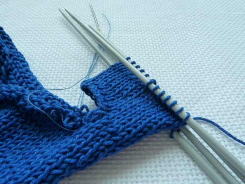 Heren zomerhandschoenen zonder vingers met breinaalden