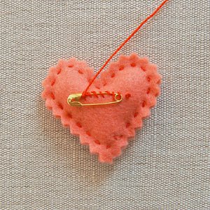 Zachte valentines met hun eigen handen