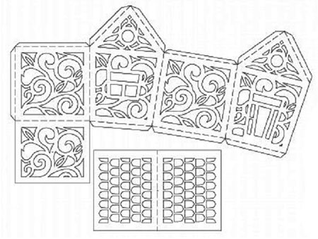 Oud papierambacht