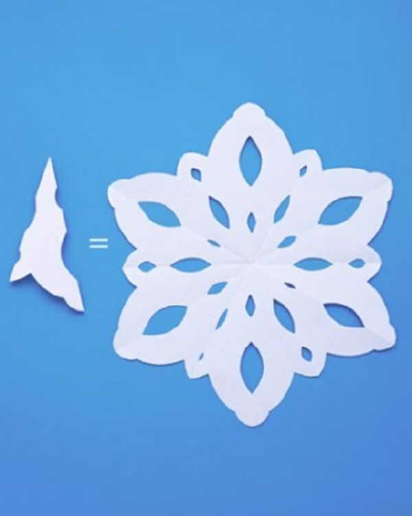 Mooie sneeuwvlokken voor het nieuwe jaar 2017 met hun eigen handen van papier - diagrammen en foto's in fasen. Masterclasses voor kinderen op grote sneeuwvlokken in origamitechniek