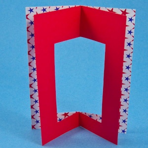 geplakt met papier