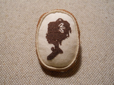  naai-accessoires voor het bevestigen van broche 