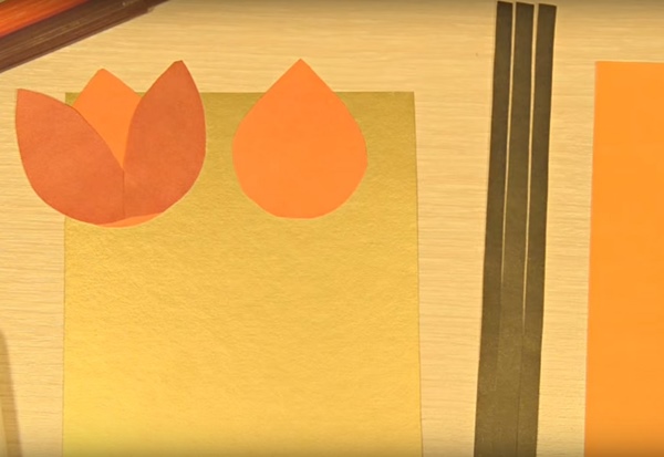 Briefkaart op 9 mei met je eigen handen