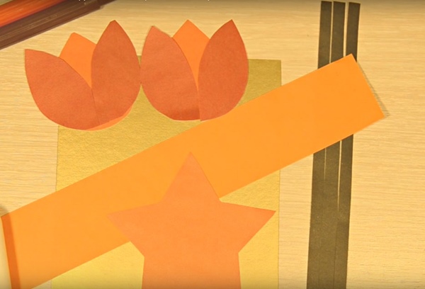 Briefkaart op 9 mei met je eigen handen