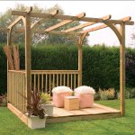 Pergola met eigen handen