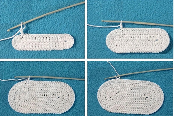 Haak booties met stap-voor-stap beschrijving voor beginners