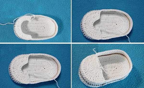 Haak booties met stap-voor-stap beschrijving voor beginners