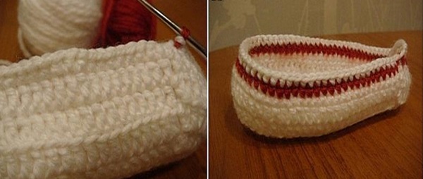 Haak booties met stap-voor-stap beschrijving voor beginners