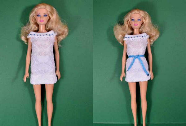 Jurken voor Barbie's eigen handen - patronen en patronen