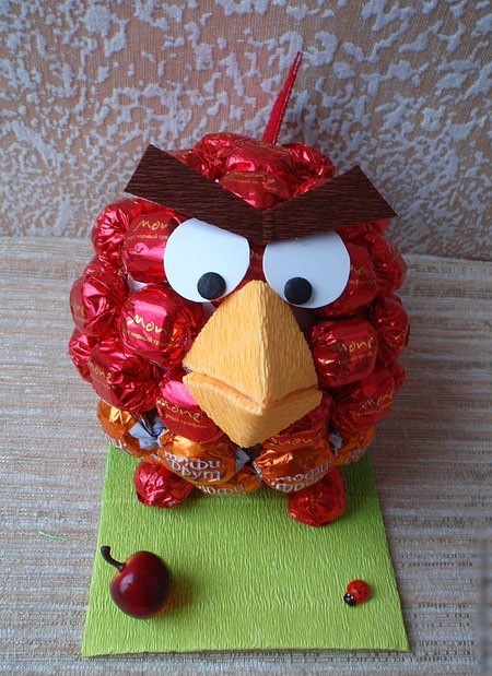 Geschenken van chocolaatjes, beste ideeën met foto's