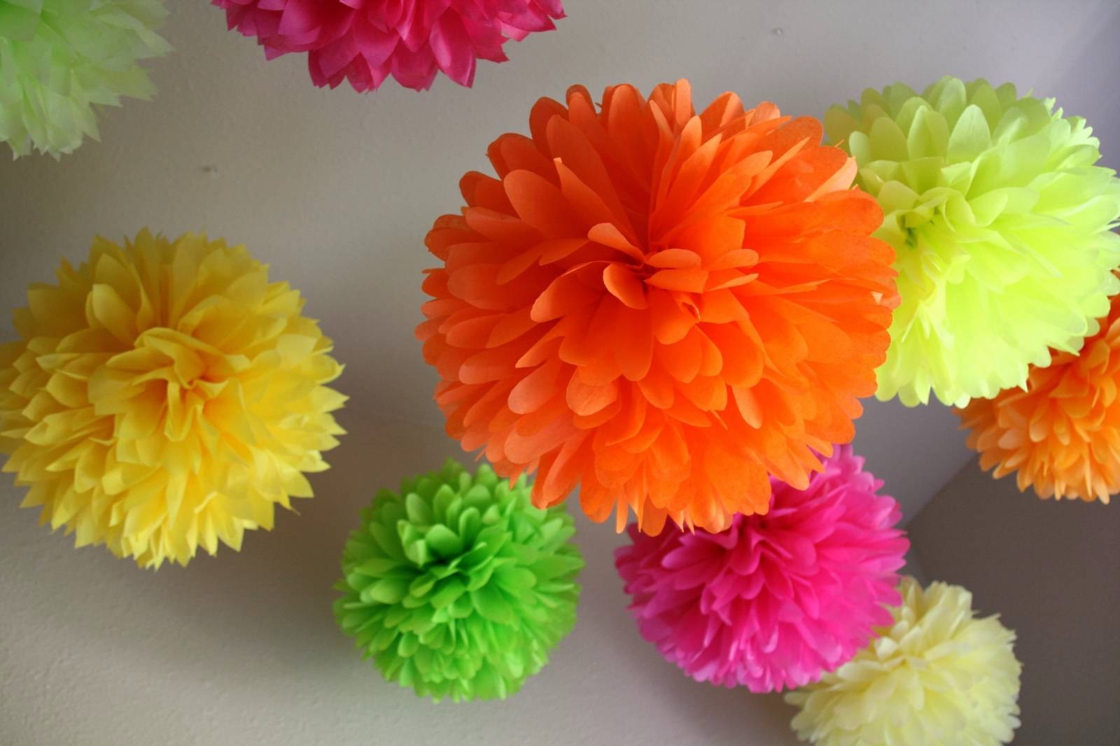 papieren bloemen