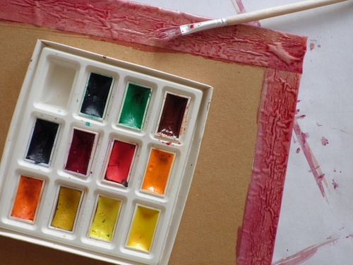 Scrapbooking: een handgemaakt door 9 mei met hun eigen handen op school